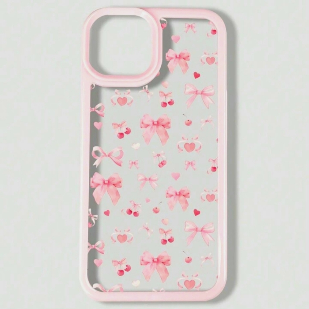 Pink Bowknot Phone Case